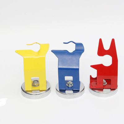 Houd uw lastoorts veilig vast met een magnetische TIG/MIG-toortshouder rood/blauw/geel