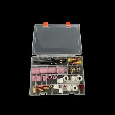OEM-sweislampen 66PCS TIG-accessoires Jumbo Keramische spuitstuk Gaslens TIG-onderdelen