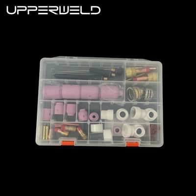 OEM-sweislampen 66PCS TIG-accessoires Jumbo Keramische spuitstuk Gaslens TIG-onderdelen