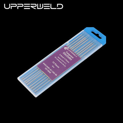 Wolfraamstaaf WL20 Blauw 2% Lanthanated TIG 1/16 3/32 1/8 inch x 7 voor aangepaste ondersteuning
