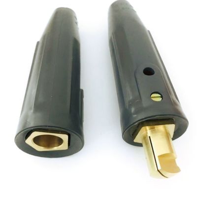 Zwart US70 Kabelverbinding Laskabelhouder Kit Man Vrouwelijke Adapter voor Lasverbruik Metalen