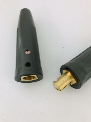 Zwart US70 Kabelverbinding Laskabelhouder Kit Man Vrouwelijke Adapter voor Lasverbruik Metalen