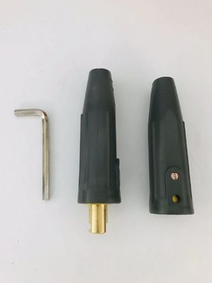 Zwart US70 Kabelverbinding Laskabelhouder Kit Man Vrouwelijke Adapter voor Lasverbruik Metalen