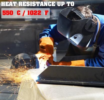 Welding Werken Brandbestendige Isolatie deken 6x8 voet met Handbeschermingshandschoenen