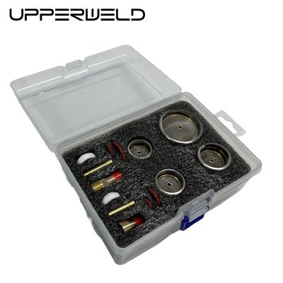WP17/18/26 Tig Torch Glass Cups Upper 53NQCN TIG Lasverbruik voor op maat gemaakte OBM-ondersteuning
