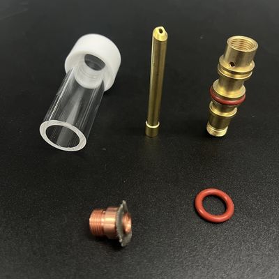 Wp17/18/26 Tig Lastocht Doorzichtige mondstuk Kit Geïntegreerd Type L 47 1.6 voor glazen bekers