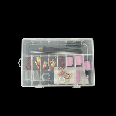 35PCS TIG-sweislampen accessoires voor TIG 13N en 53N Keramische sproeiers TIG-onderdelen