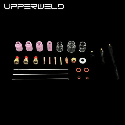 35PCS TIG-sweislampen accessoires voor TIG 13N en 53N Keramische sproeiers TIG-onderdelen