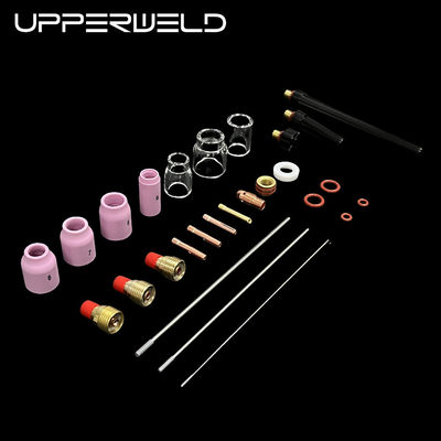 35PCS TIG-sweislampen accessoires voor TIG 13N en 53N Keramische sproeiers TIG-onderdelen