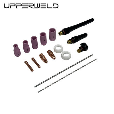 Roze 16PCS TIG-sweislampen accessoires voor duurzame keramische sproeiers van de 13N-serie