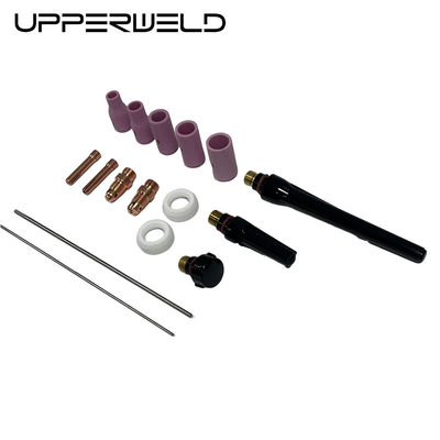 Roze 16PCS TIG-sweislampen accessoires voor duurzame keramische sproeiers van de 13N-serie