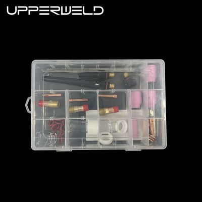 53N Keramische en doorzichtige spuitstukken TIG Onderdelen 38PCS TIG-sweislampen accessoires