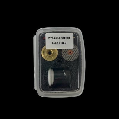 WP-9/20 TIG Las Accessoires Quartz Nozzle Kit Torch Spare Parts Grote glazen bekers Kit