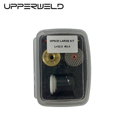 WP-9/20 TIG Las Accessoires Quartz Nozzle Kit Torch Spare Parts Grote glazen bekers Kit