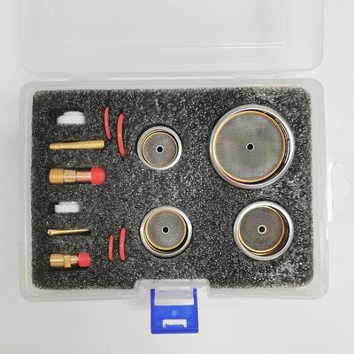TIG Las Accessoires 26pc Kit Gas Lens voor WP9 20 WP 17 18 26 TIG Clear Champagne Nozzle