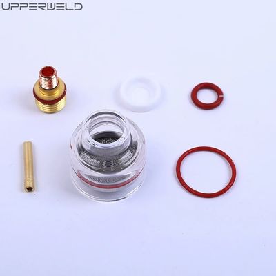Duurzaam TIG Cup Consumables WP17 18 26 TIG Grote Champagne Clear Nozzle Kit met Collet Body