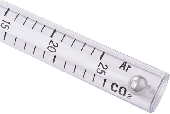 Precieze en duurzame Argon CO2-gasstroommeter voor TIG MIG Lasbereik 0-25L/min