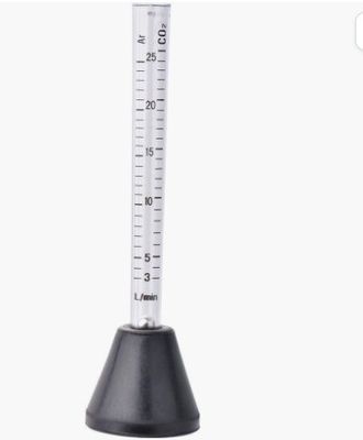 Precieze en duurzame Argon CO2-gasstroommeter voor TIG MIG Lasbereik 0-25L/min