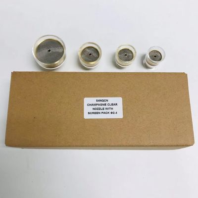TIG-accessoires Champagne helder mondstuk met schermpakket voor nauwkeurige lasresultaten