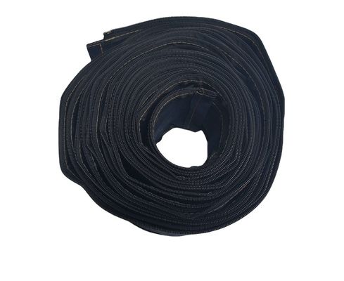 4m TIG Las Torch Cable Cover Met Cowboy Zipper Jacket Stijl Blauw