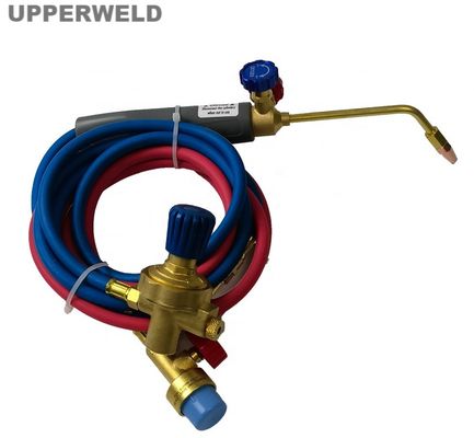 Blauw Rood MAPP/Propaan gas type verwarming fakkel Draagbaar gemakkelijk te hanteren legering apparatuur