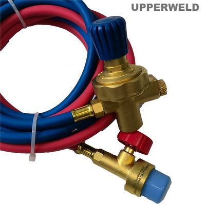 Blauw Rood MAPP/Propaan gas type verwarming fakkel Draagbaar gemakkelijk te hanteren legering apparatuur