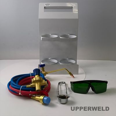 Blauw Rood MAPP/Propaan gas type verwarming fakkel Draagbaar gemakkelijk te hanteren legering apparatuur
